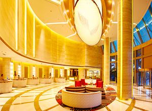 陽(yáng)光豪生大酒店大堂